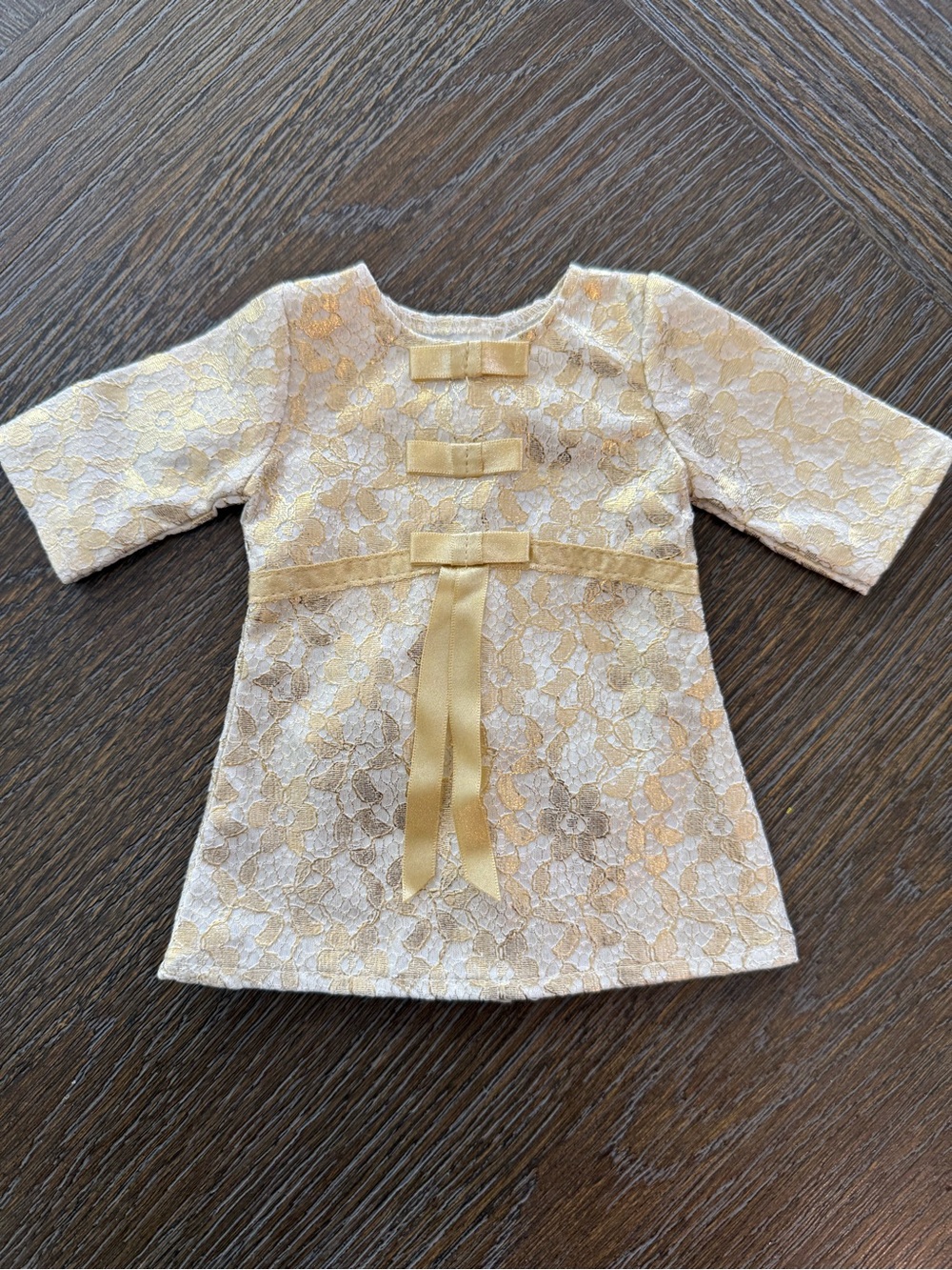 Retired American Girl Melody Ellison Christmas Holiday Dress ONLY No Accessories